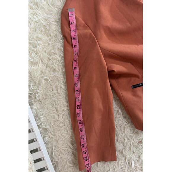 Nine West Women's Size 14 Terra Cotta Open Front Blazer Classic Style #0511 - Picture 15 of 15